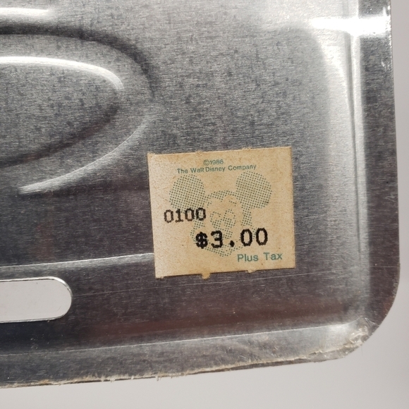 Walt Disney World 15 Years Mickey Mouse License Plate - Picture 7 of 9